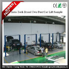 AT-440D 2.2kw Garage Car Lift , 4 Post Car Lifts For Four Wheel Alignment