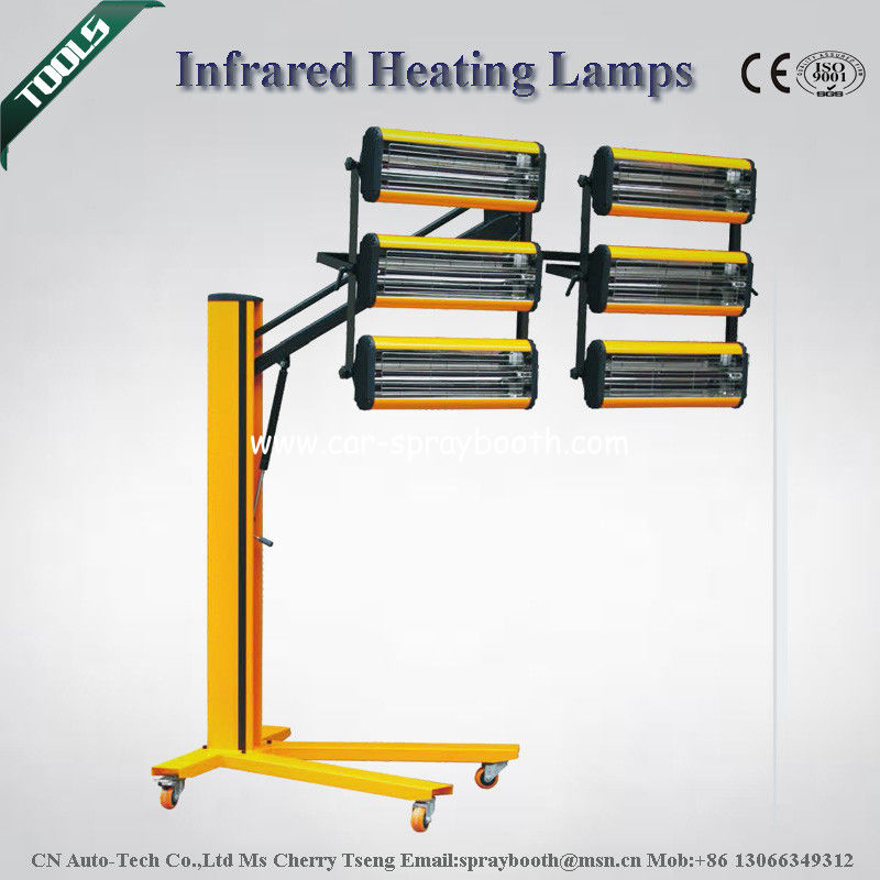 Quartz Infrared Curing Lamp Automatic, Powder Coating Heat Lamp